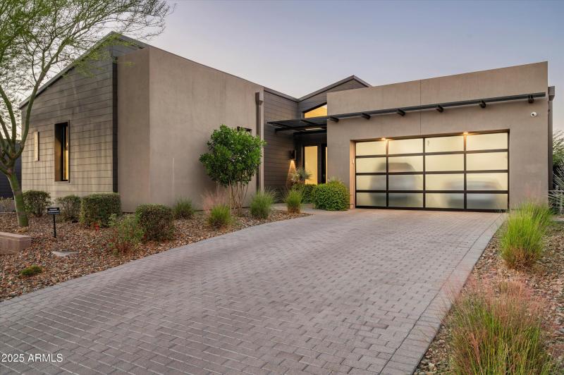 Driveway and Garage
