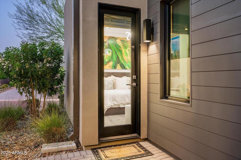 Guest house entry