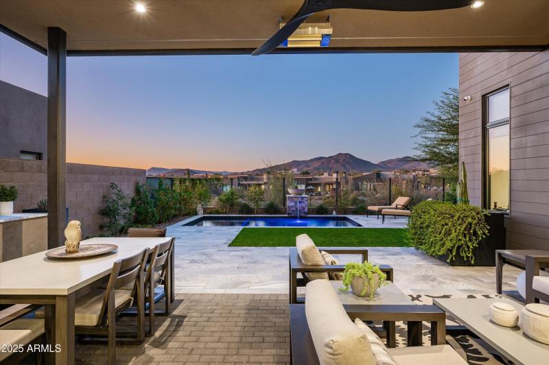 Covered patio