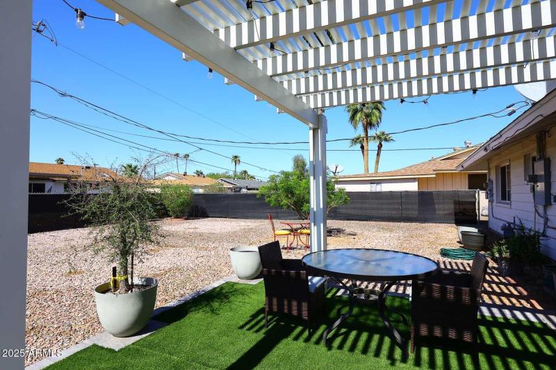 Covered Patio-View