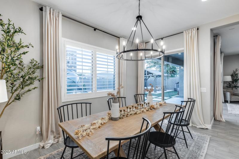 Dining space
