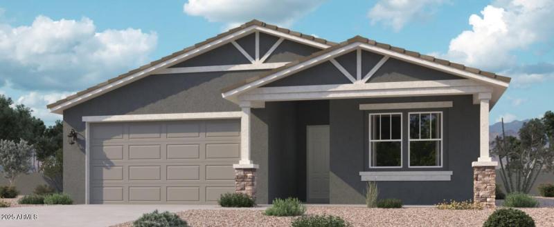 Lavender D2 Craftsman Elevation