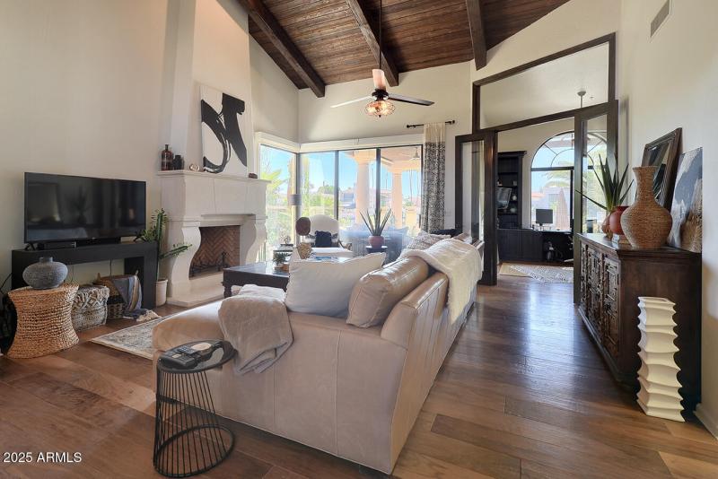 Cozy FIreplace in Living Area