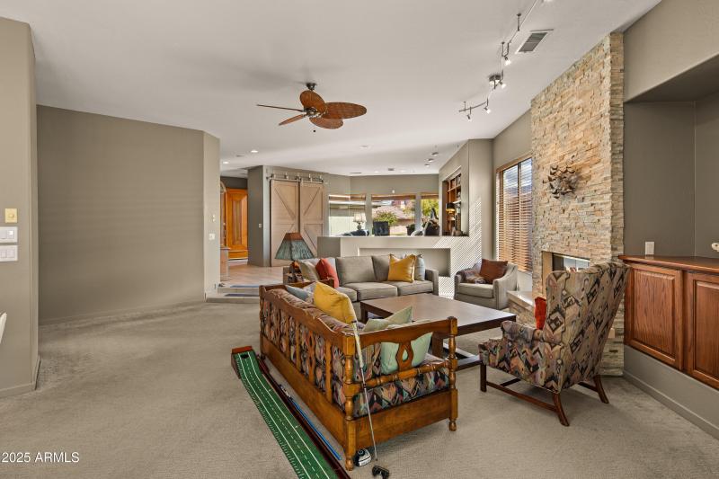 spacious living
