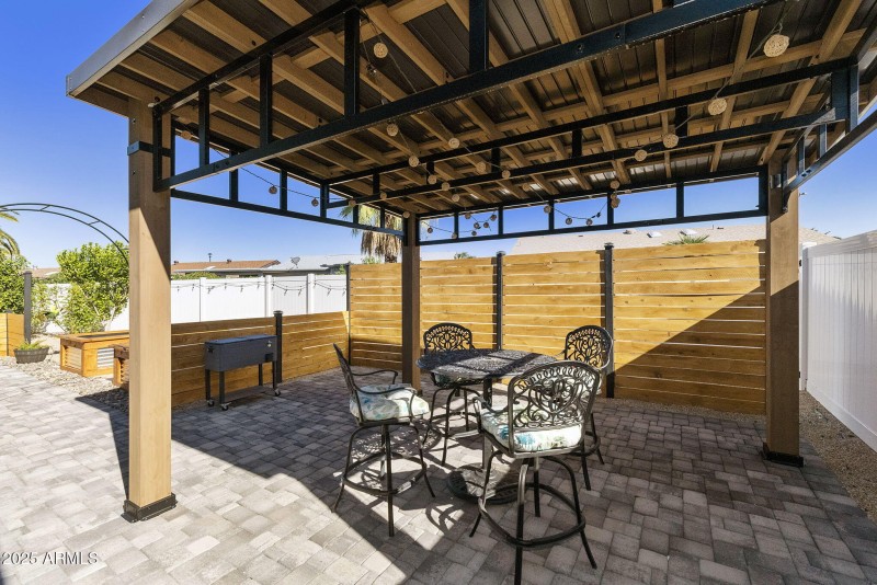 North Side Pergola Space