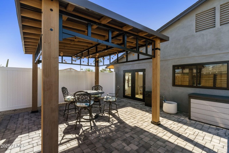 North Side Pergola