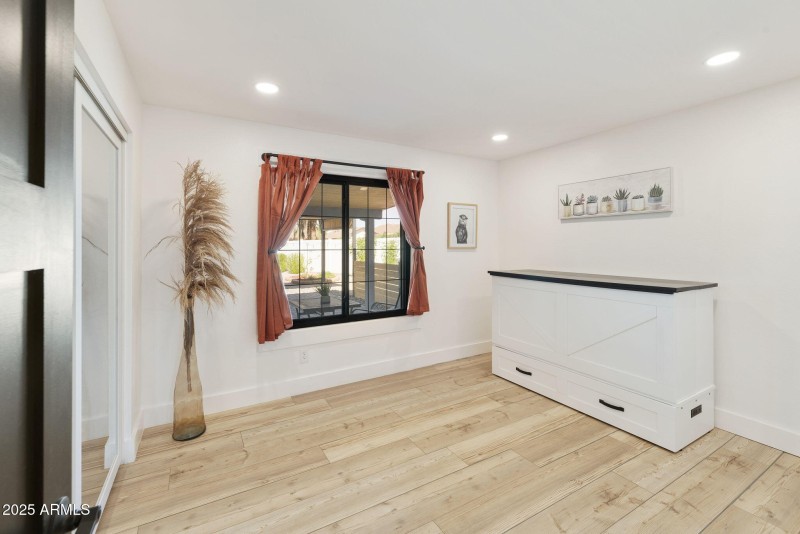 2nd Bedroom w/ Cabinet Bed