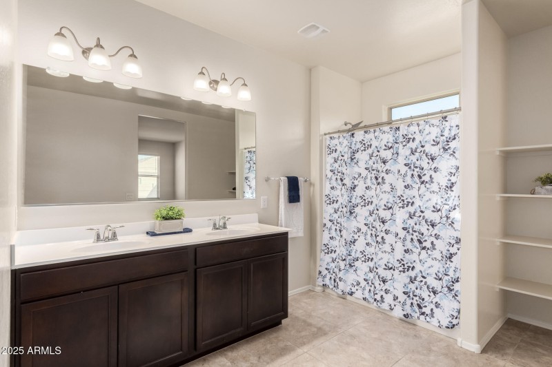 Large Walk-In Shower