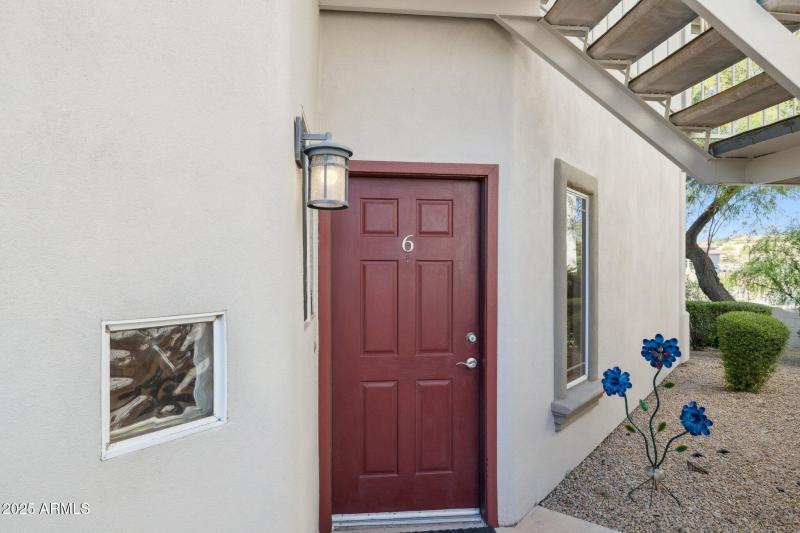 Covered Front Door