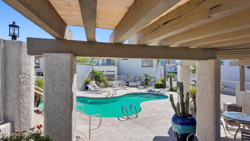 Pergola at the Pool