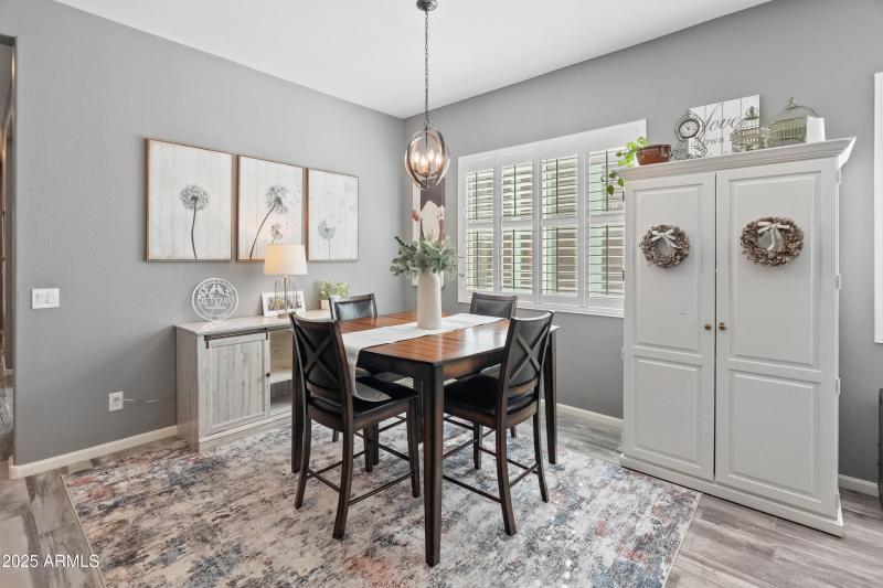 Dining area