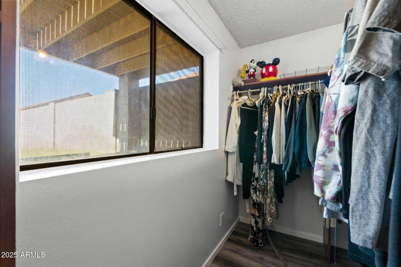 Master closet