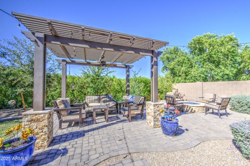 Restort Back Yard