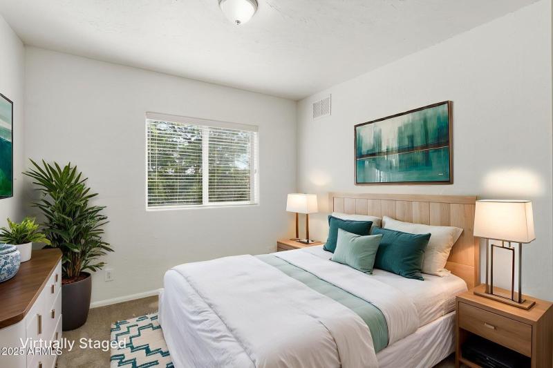 Virtually Staged Bedroom 4 Upstairs