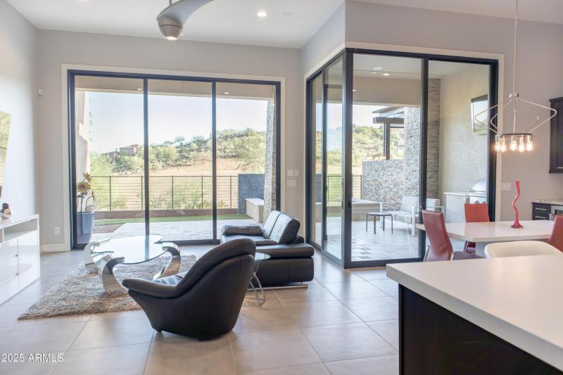 Great room face outside