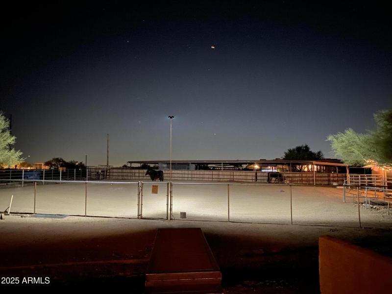 Lighted Corral
