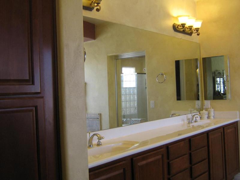 master bedroom double sink