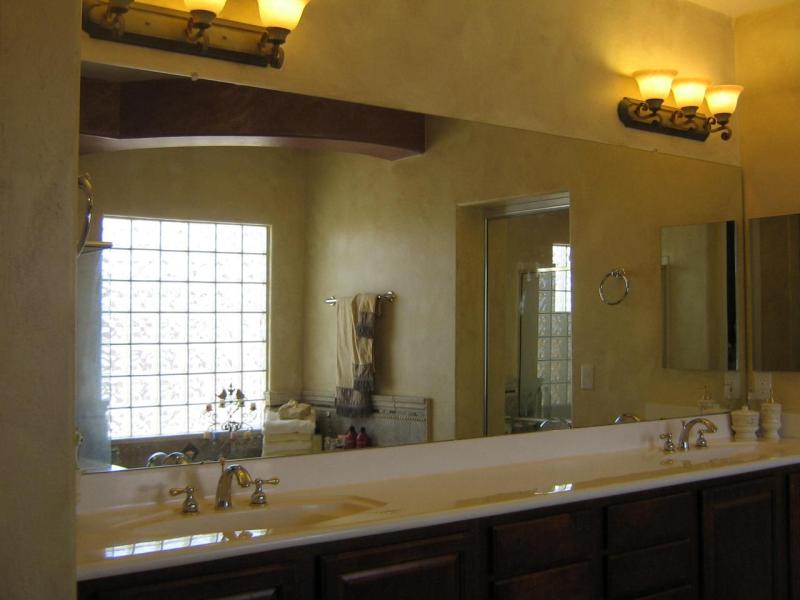 master bedroom double sink