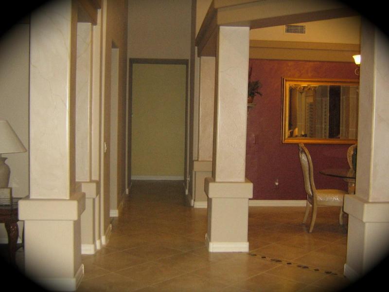 Hallway to master bedroom