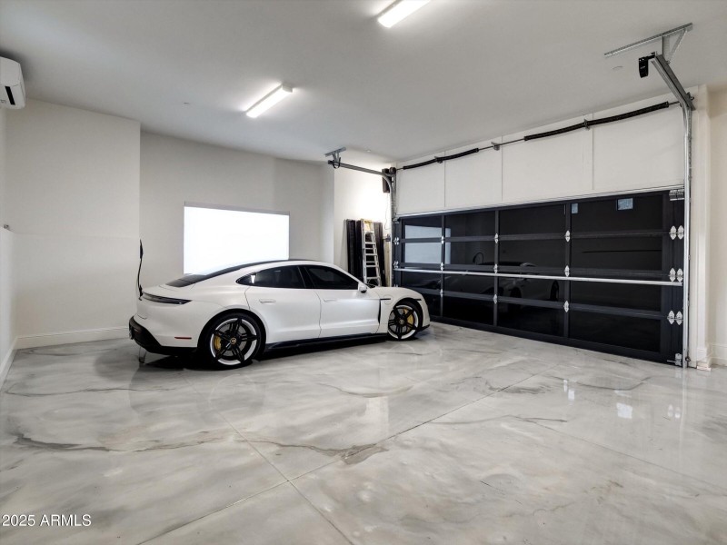 4+ car garage ready for a lift