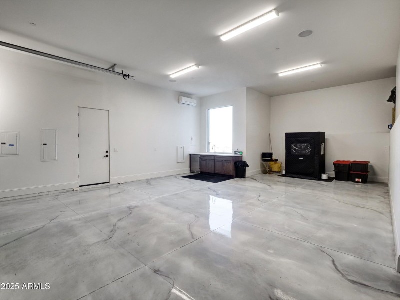 Custom marbled flooring