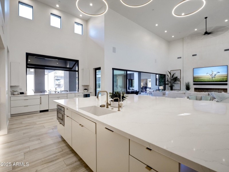 Beautiful quartzite countertops