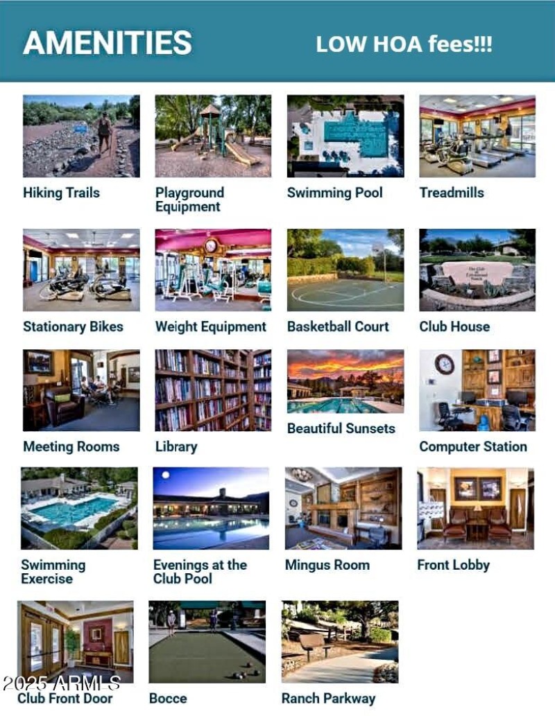 Cottonwood Ranch Amenities - LOW Hoa!!!