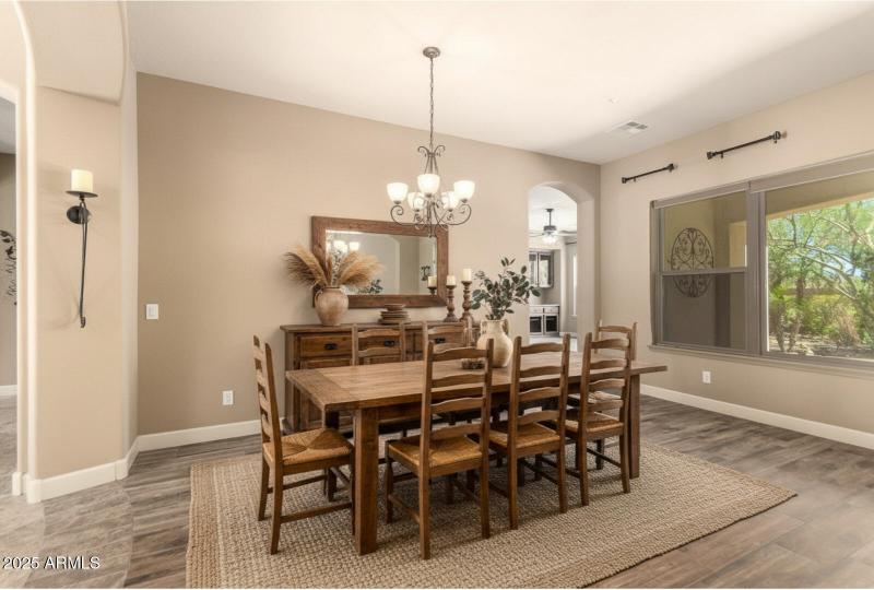 Dining Room Virtual Staged