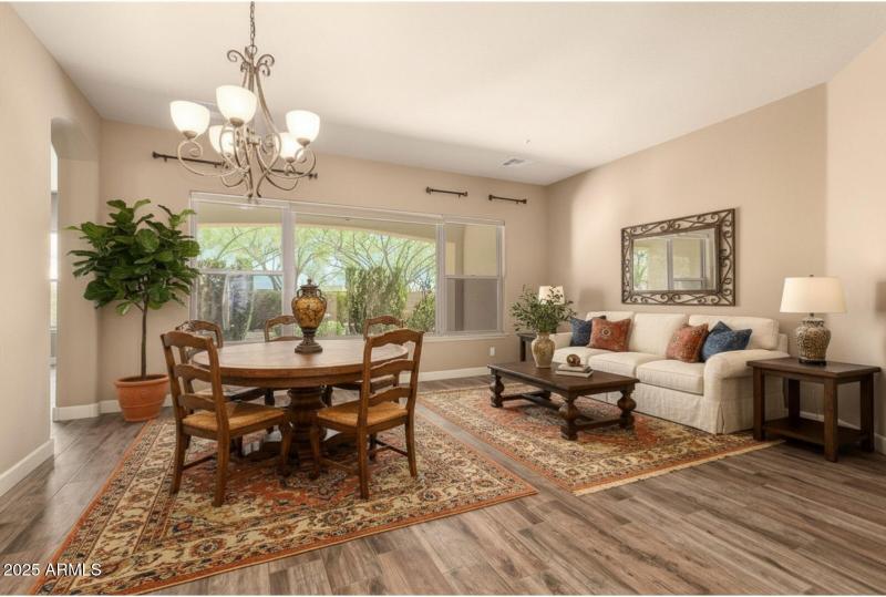 Living Room Dining Room Virtual Staging