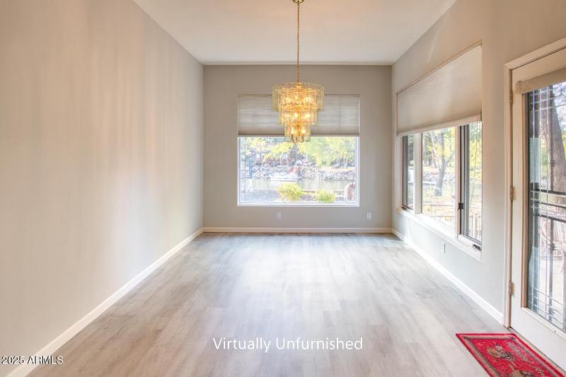 Dining Virtually Unfurnished