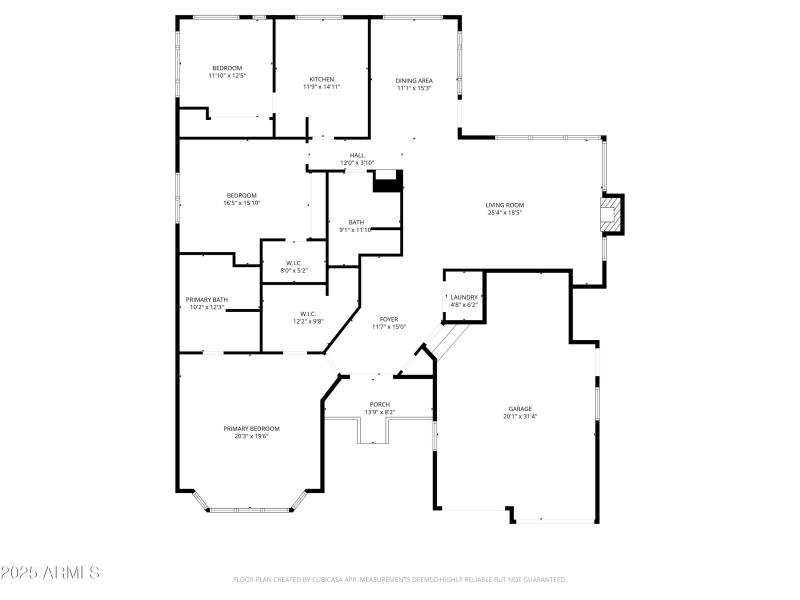 Floor Plan w/Dimensions