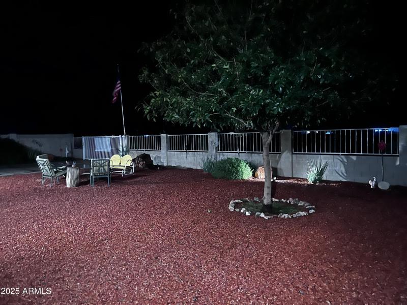 Backyard Night Lights