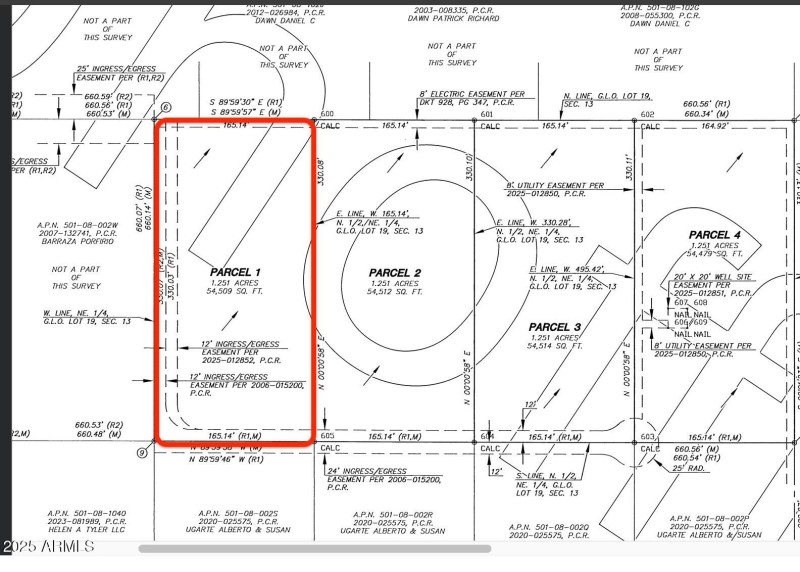 Jennifer Parcel 1 Survey