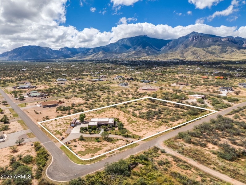 Aerial - 6190 E Calle De La Almendra