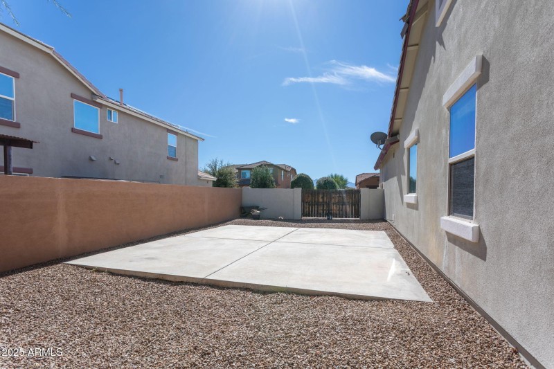 large side yard