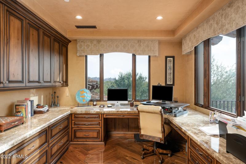 Pinnacle Peak view from office