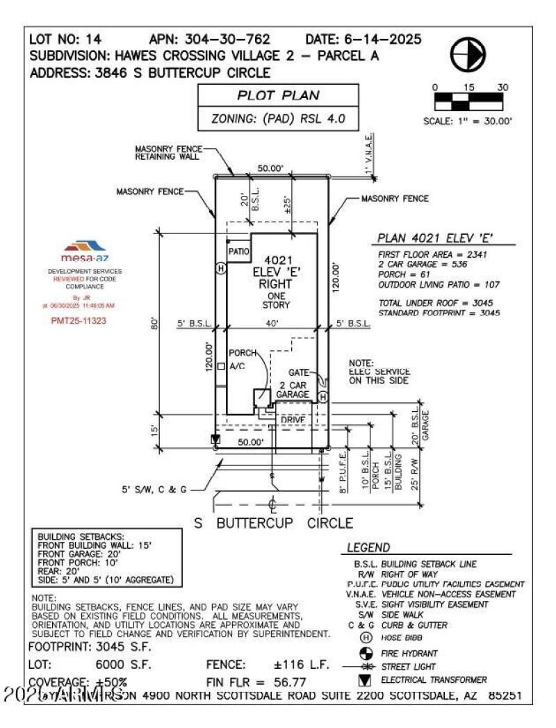 Plot Plan