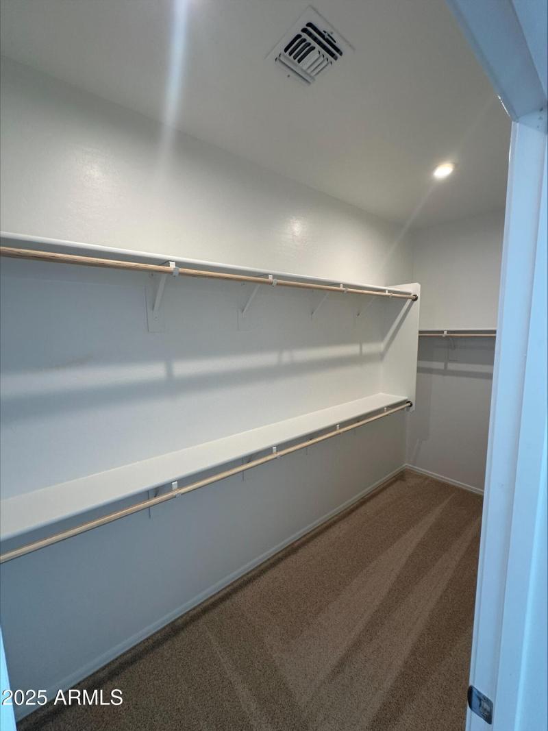 Primary closet