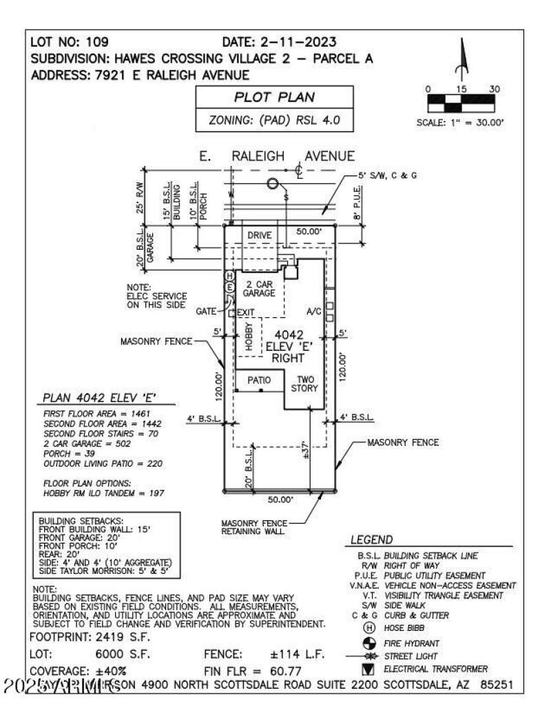 Plot Plan