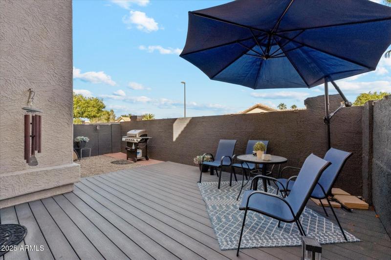 Cute Back Patio