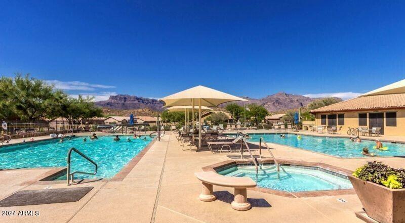 Pool and Spa area