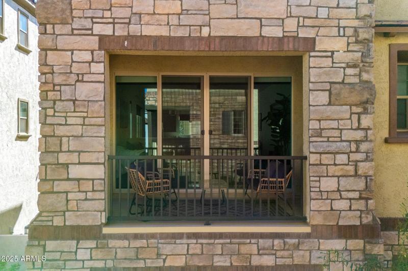 Covered Balcony
