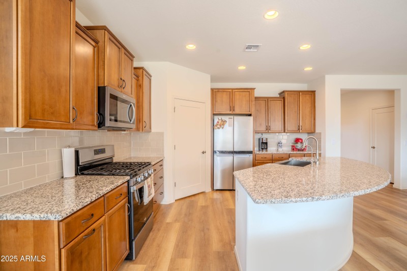 Kitchen with Pantry & Ample Cabinetry
