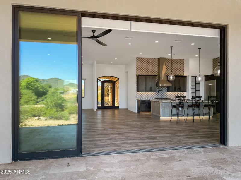 Patio Sliding Glass Doors Desert Views