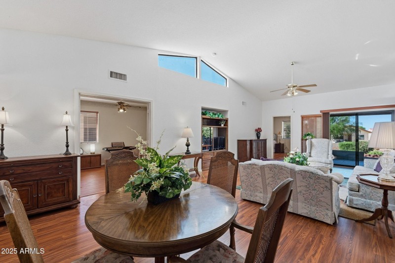 Formal Dining & Family Room