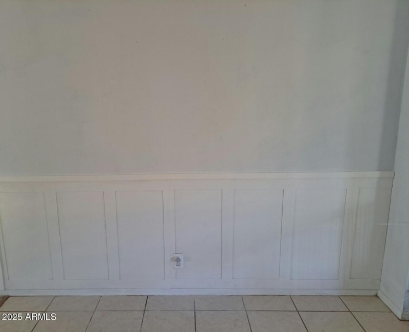 New Wainscotting Installed