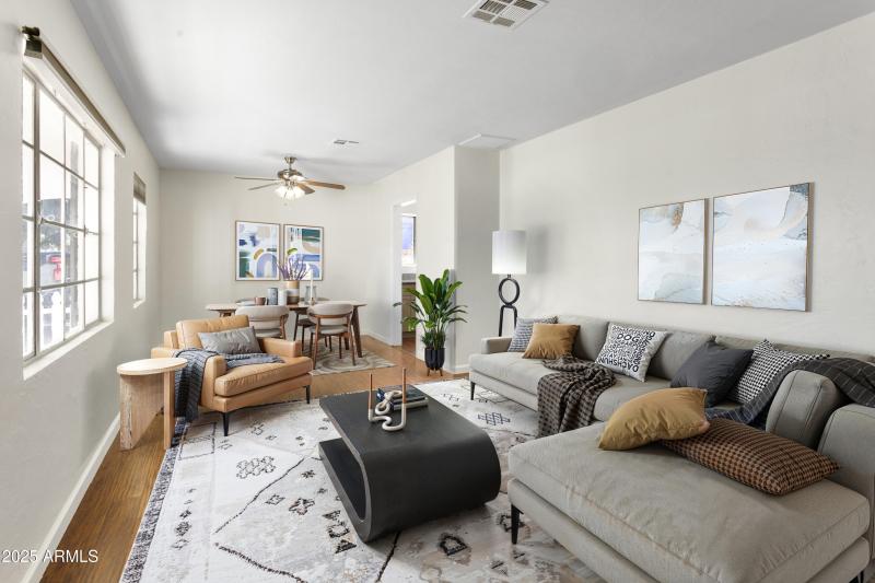 Living & Dining - Staged