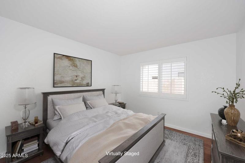 2nd Bedroom virtually staged