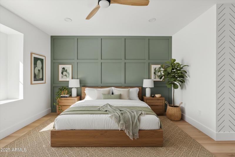 Bedroom 2 Staged