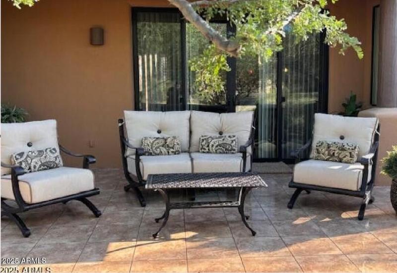 Private Back Patio